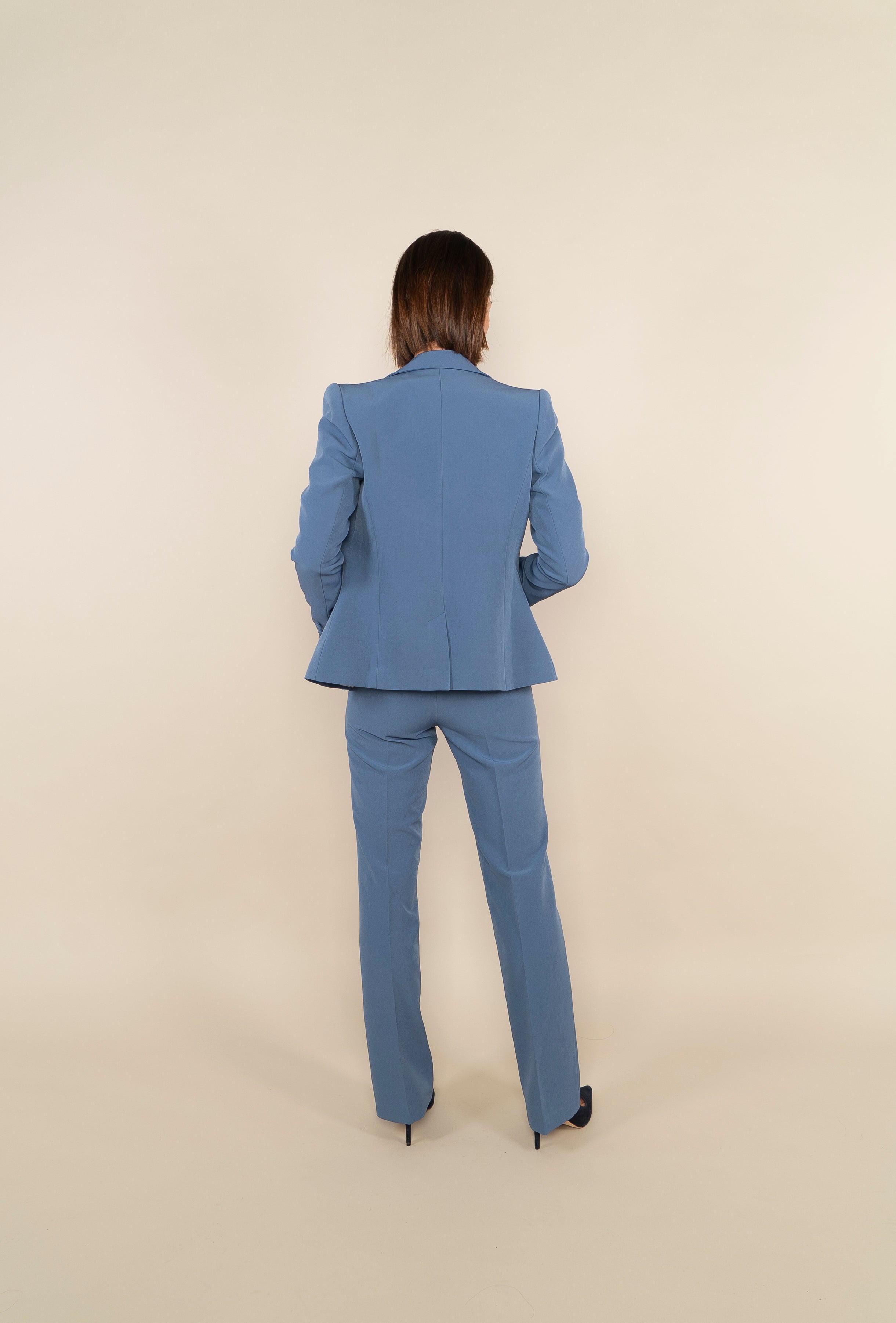 BLAZER SHORT MODEL - ocean blue