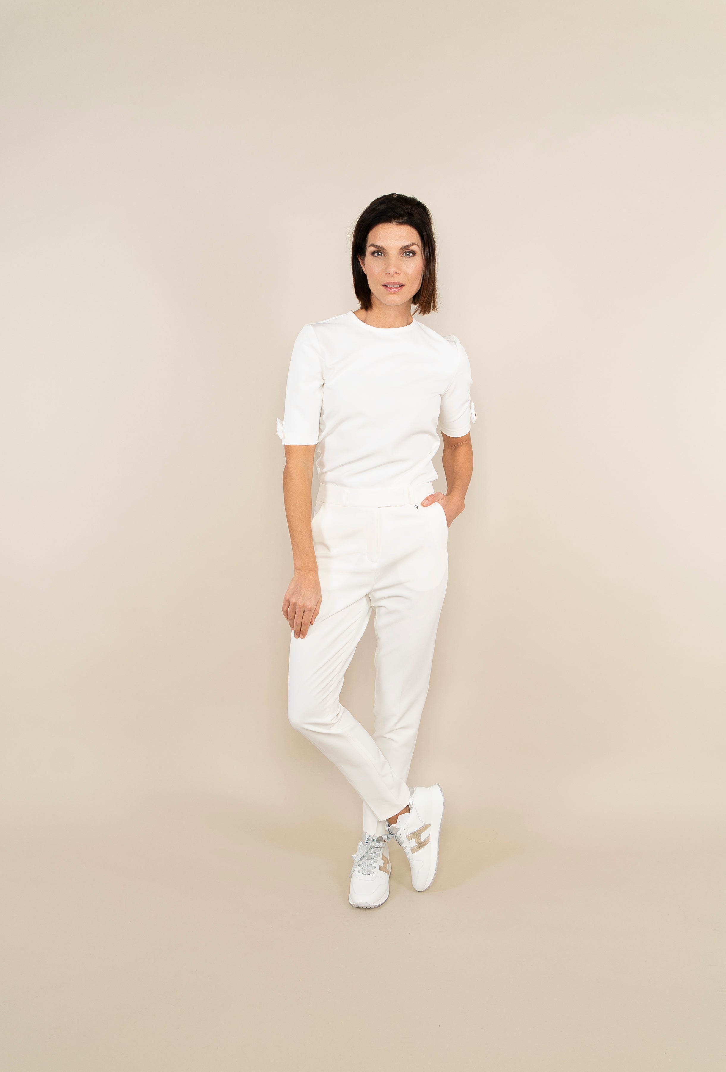 - NEW TROUSER - off white