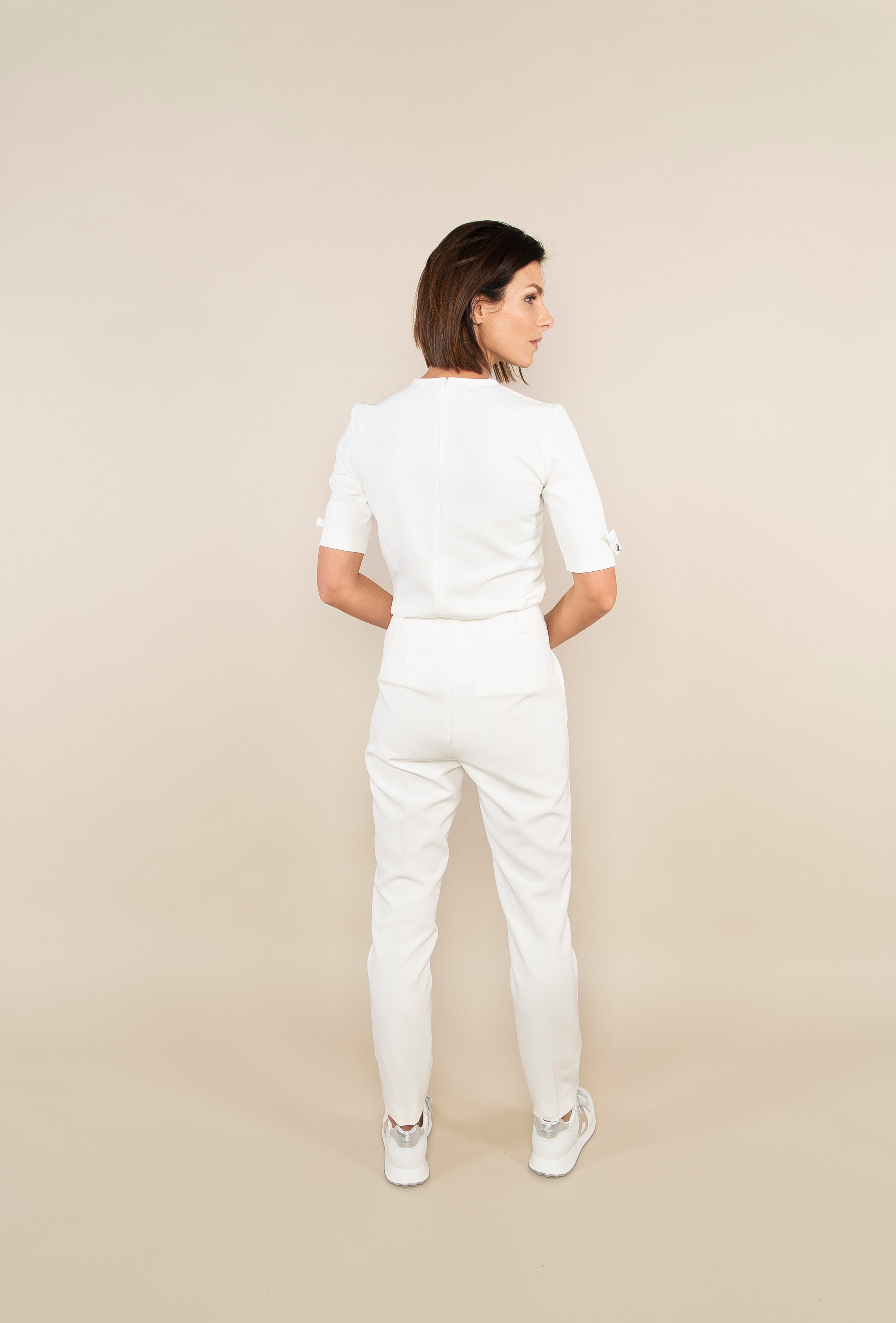 - NEW TROUSER - off white