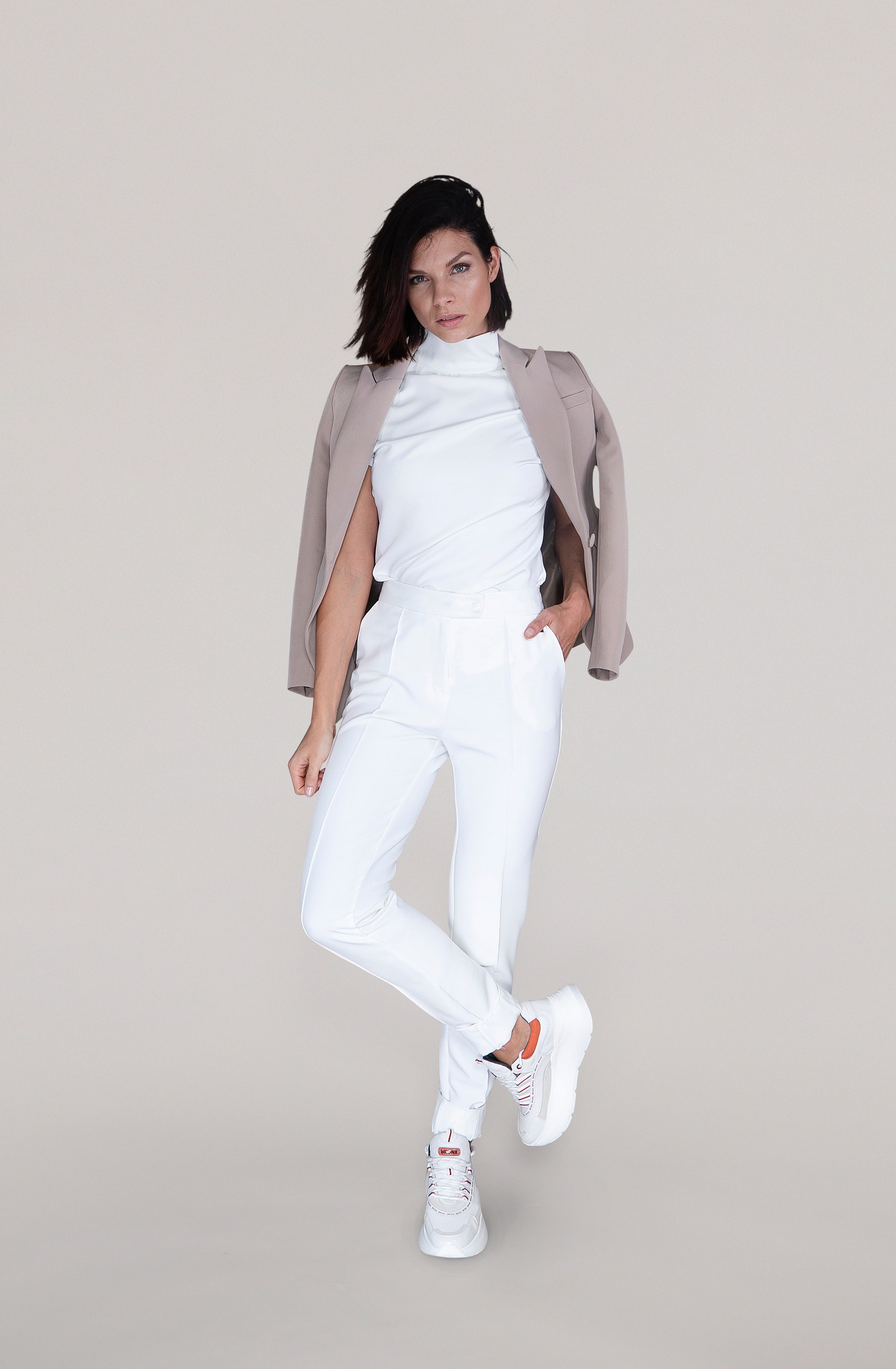 THE TROUSER - off white