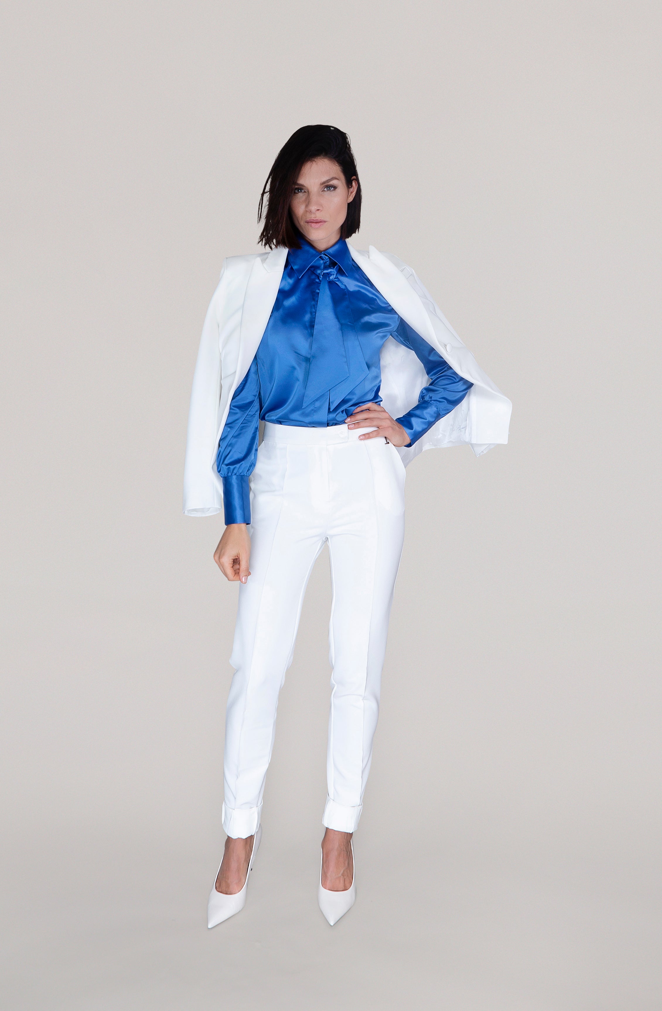 THE TROUSER - off white