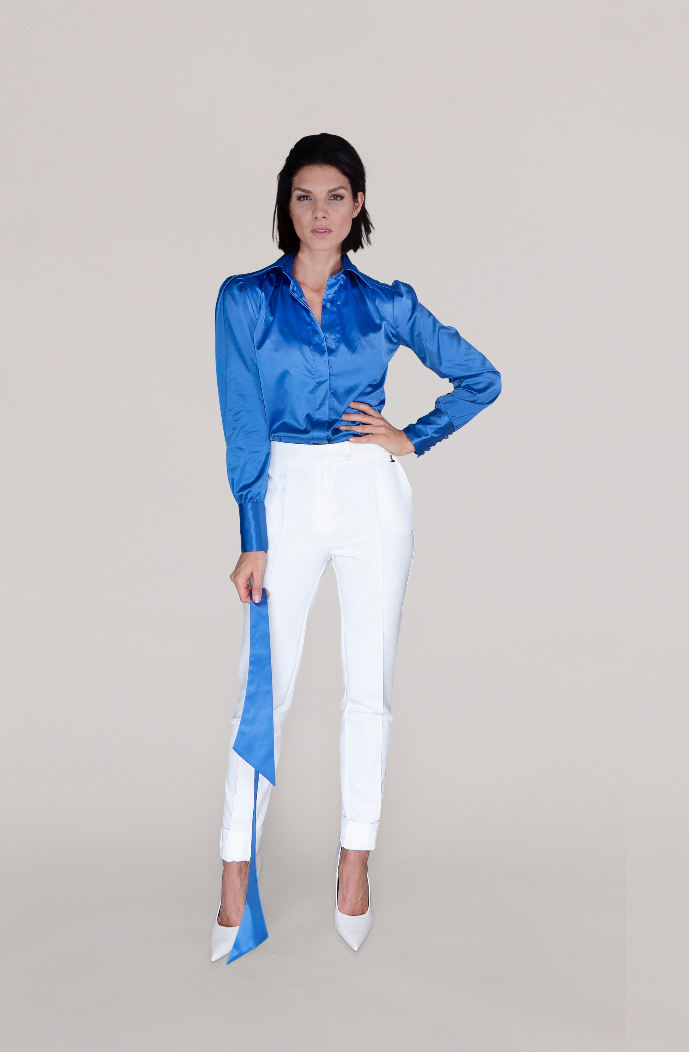 THE TROUSER - off white