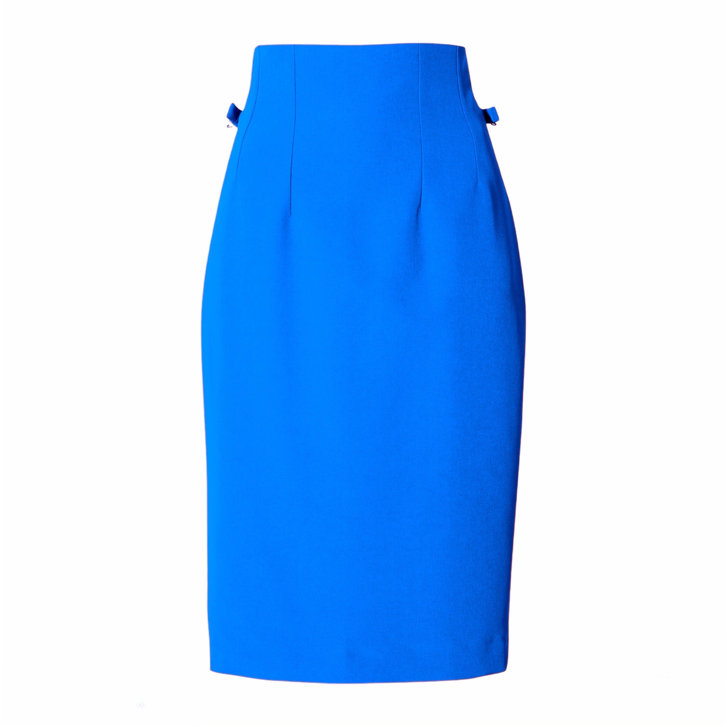 PENCIL SKIRT - cobalt blue