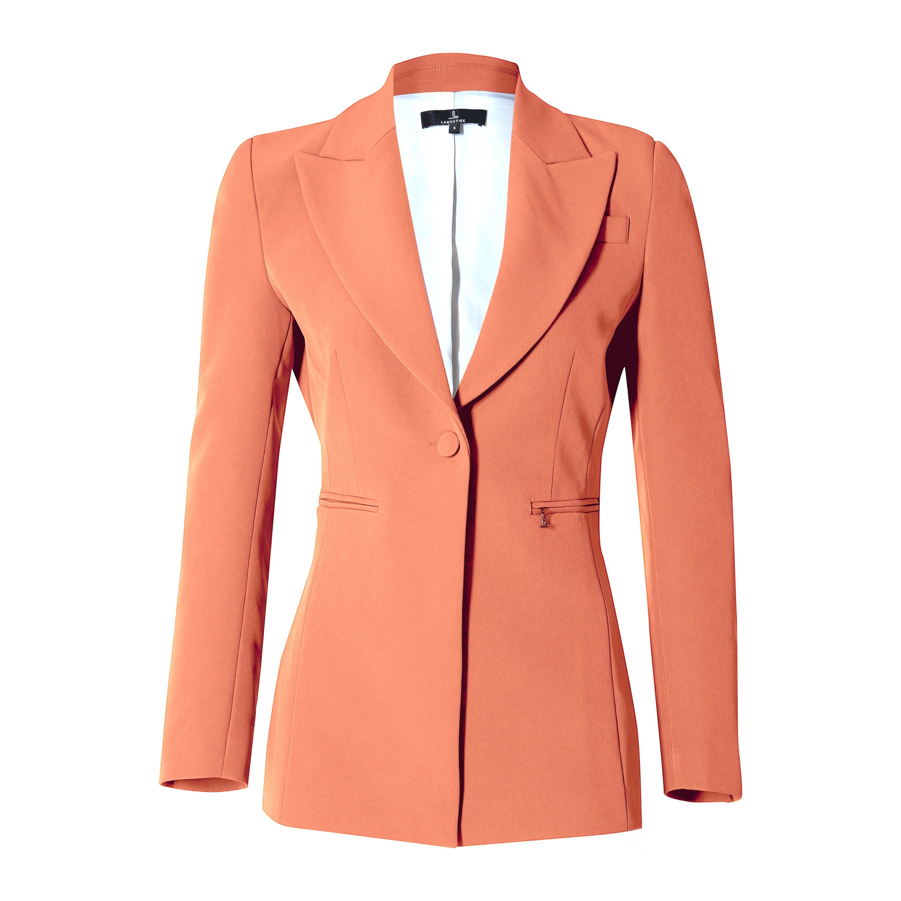 - BLAZER LONG MODEL - peach