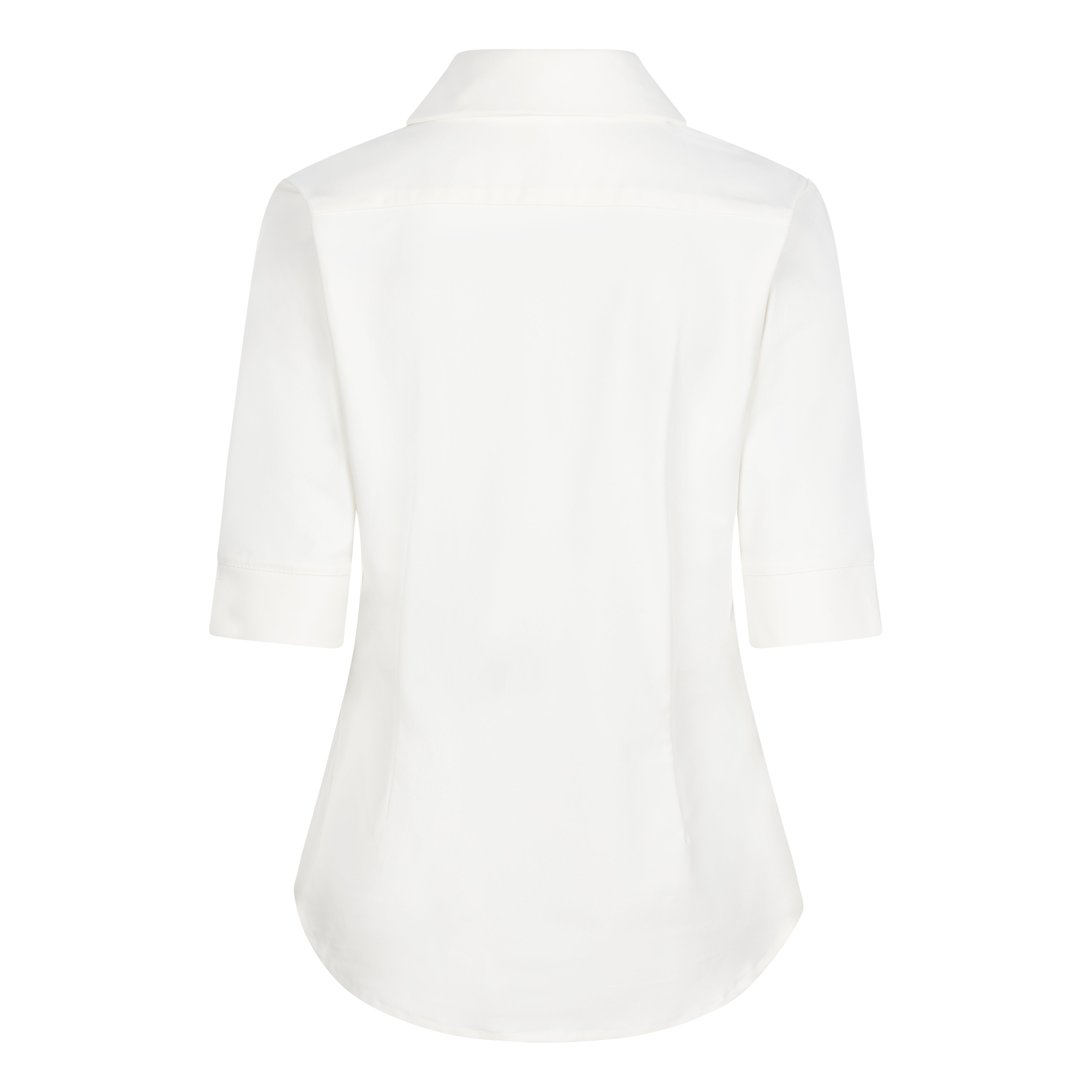 IVANKA Short Sleeve Travel Blouse - Off White