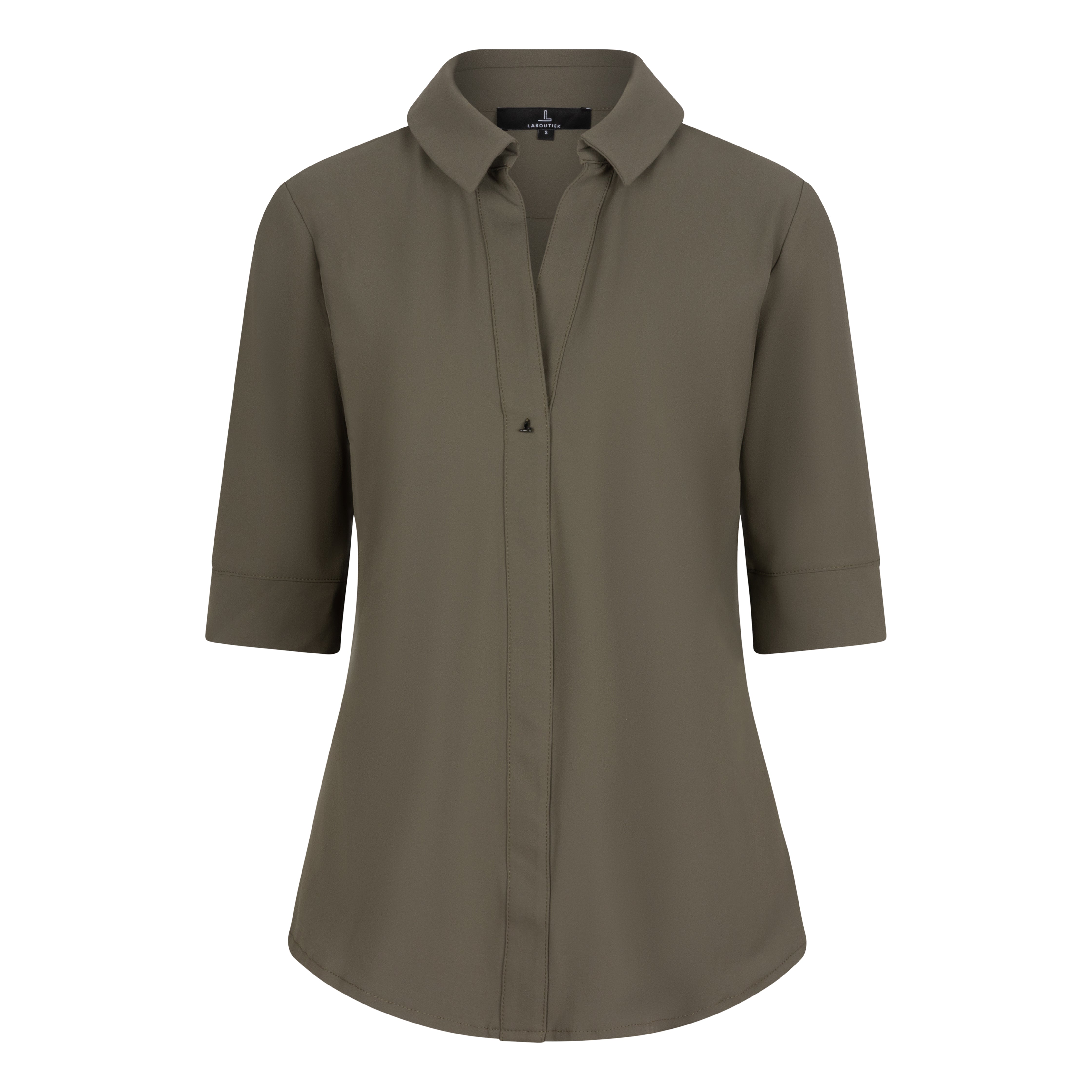 IVANKA SHORT SLEEVE TRAVEL BLOUSE - green