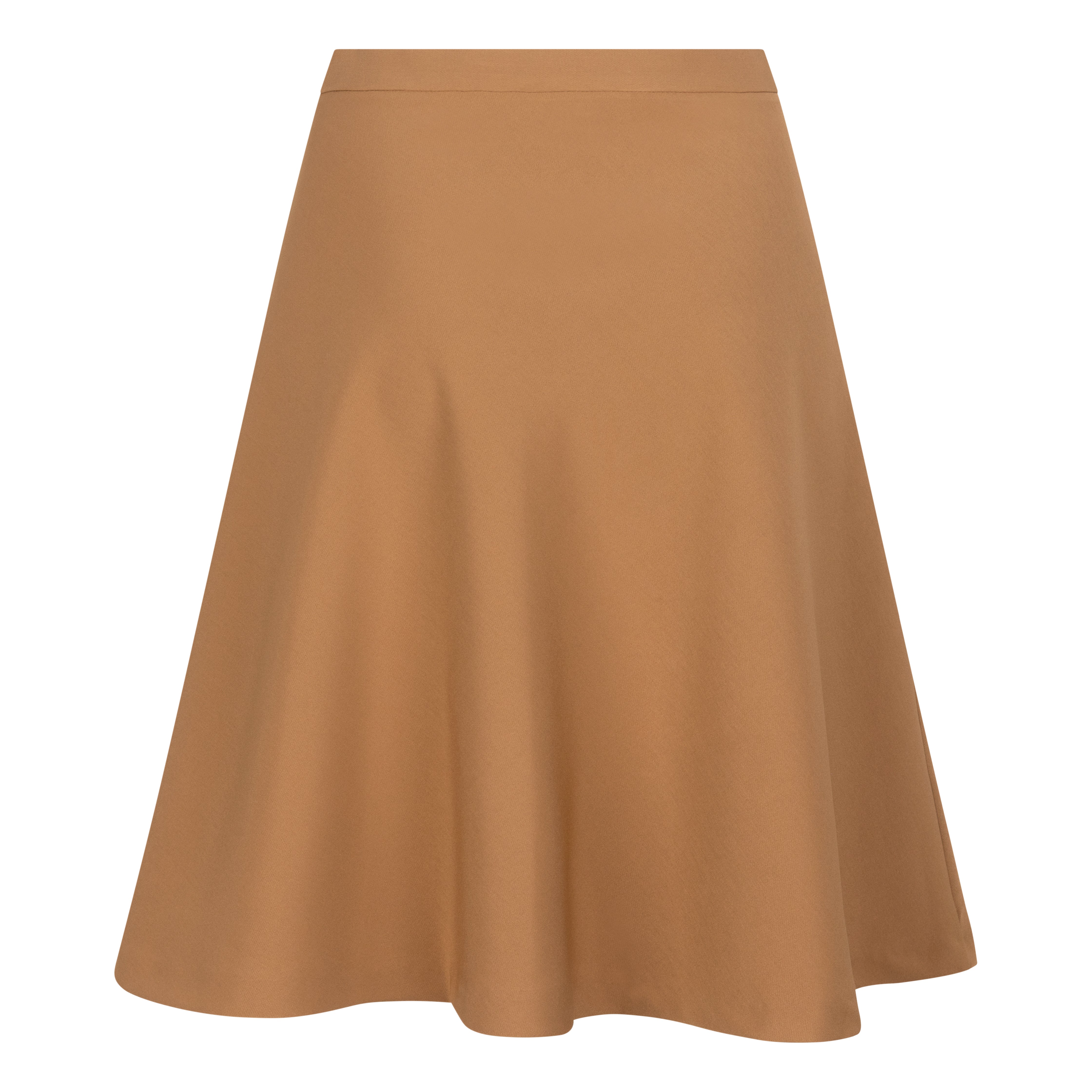 FLARE SKIRT - camel