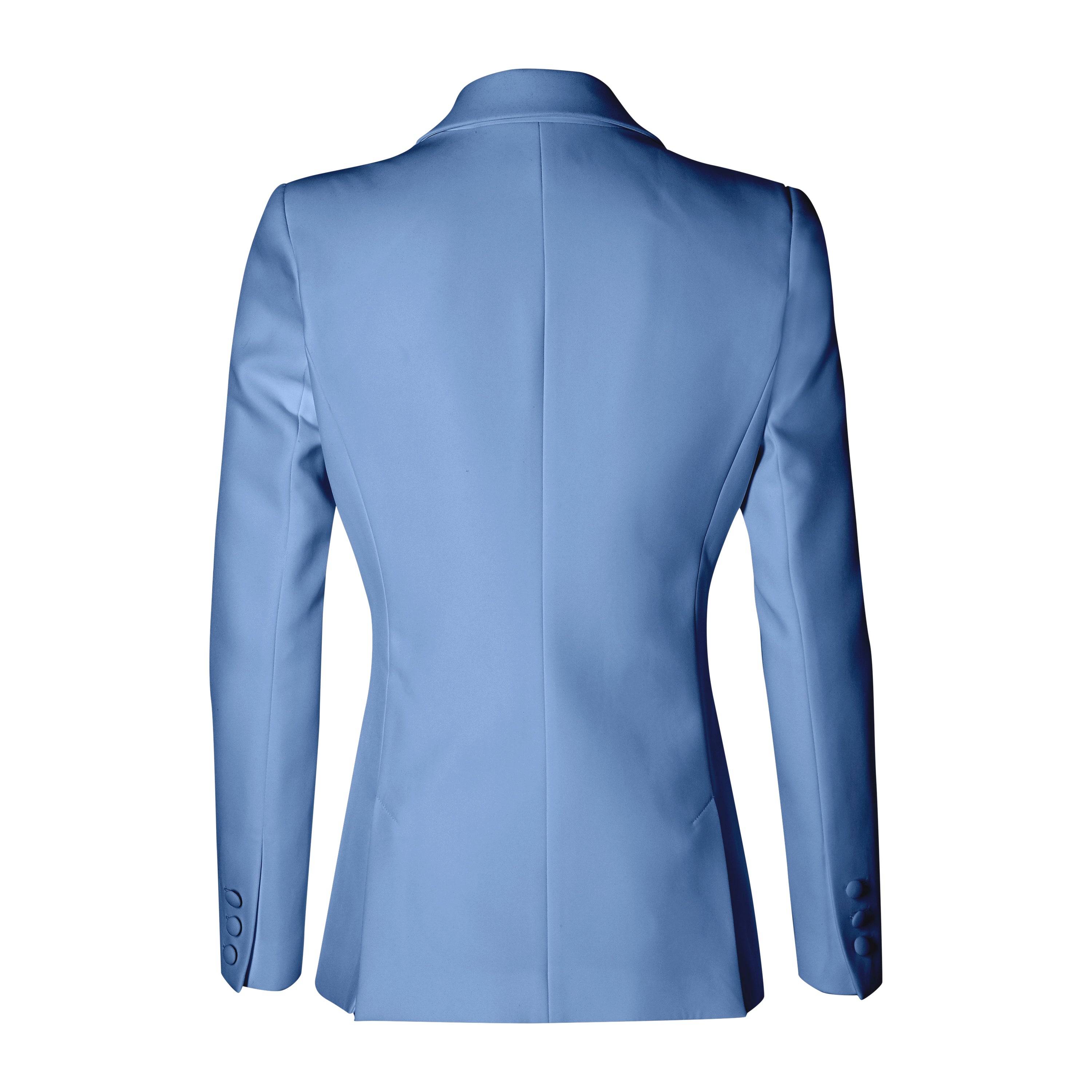 - LONG BLAZER MODEL - ocean blue