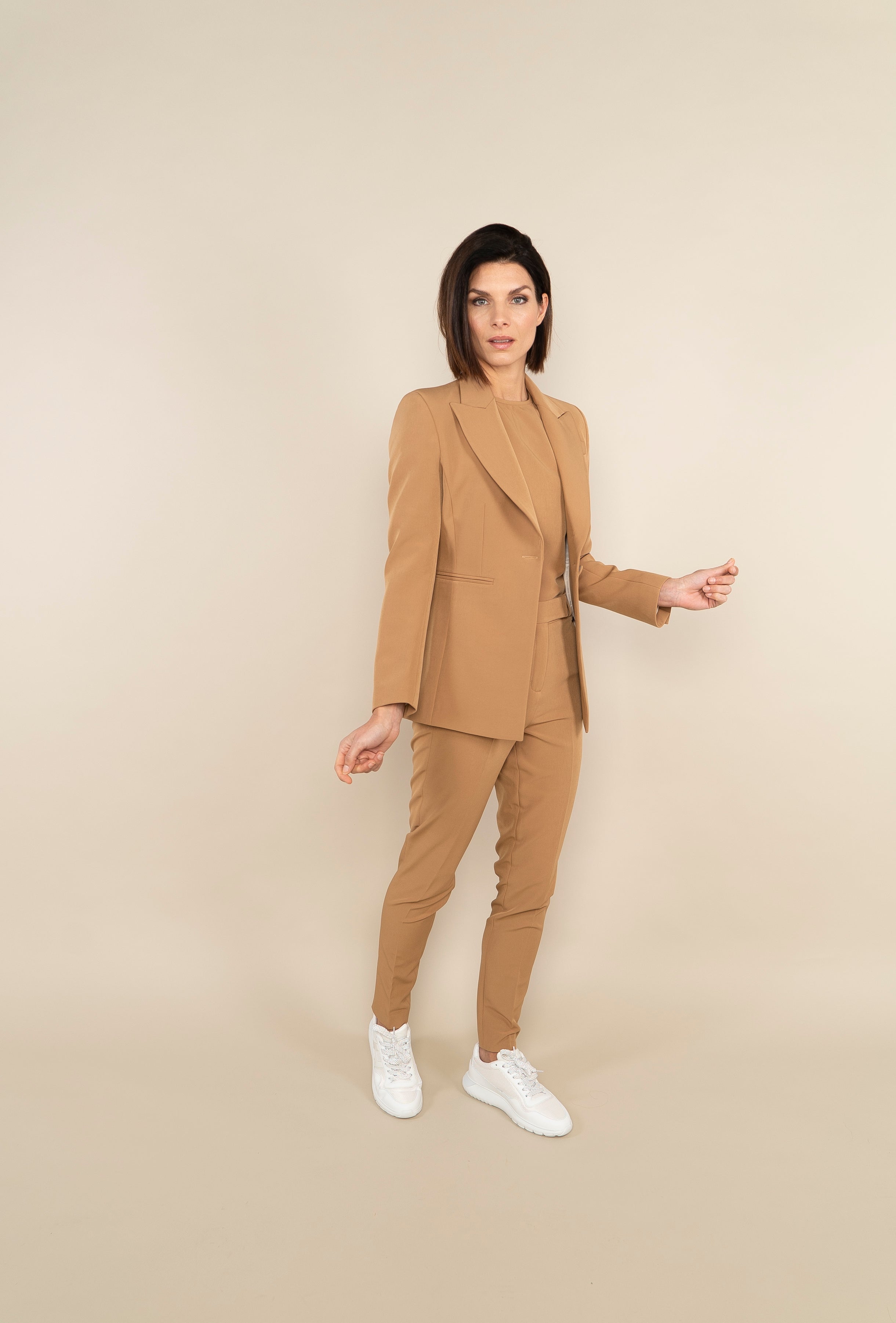 BLAZER LONG MODEL - camel