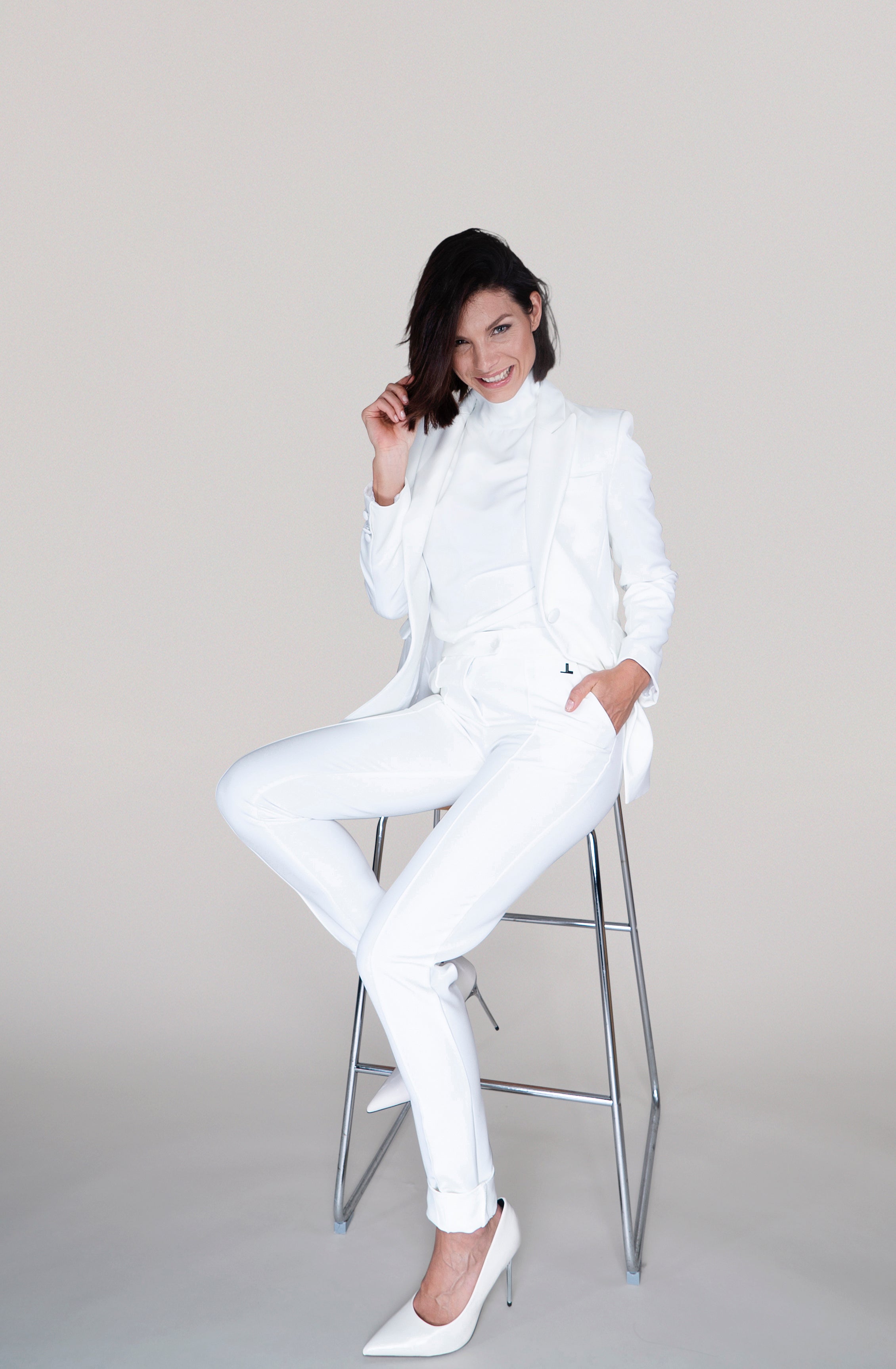 THE TROUSER - off white