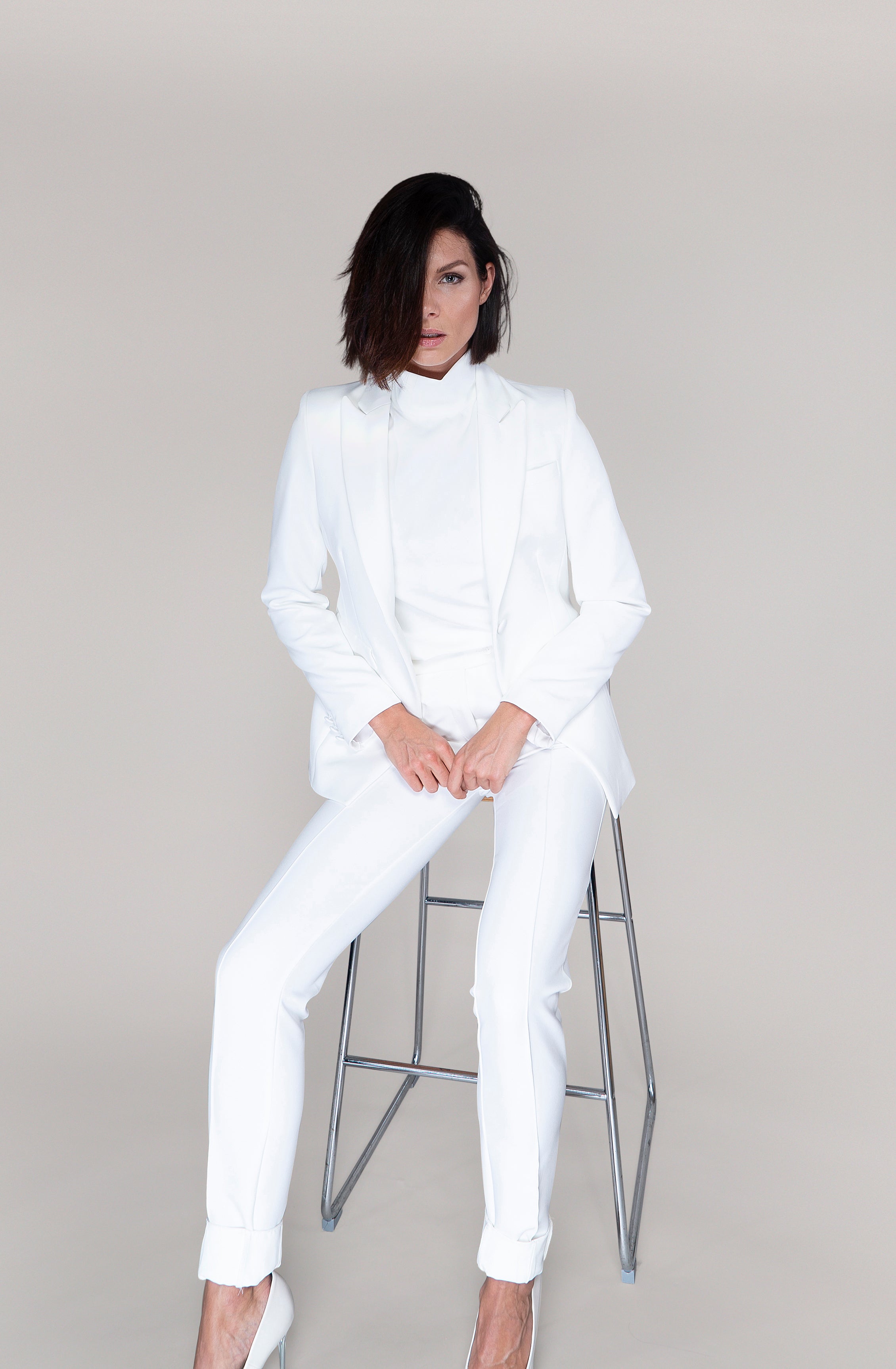 THE TROUSER - off white