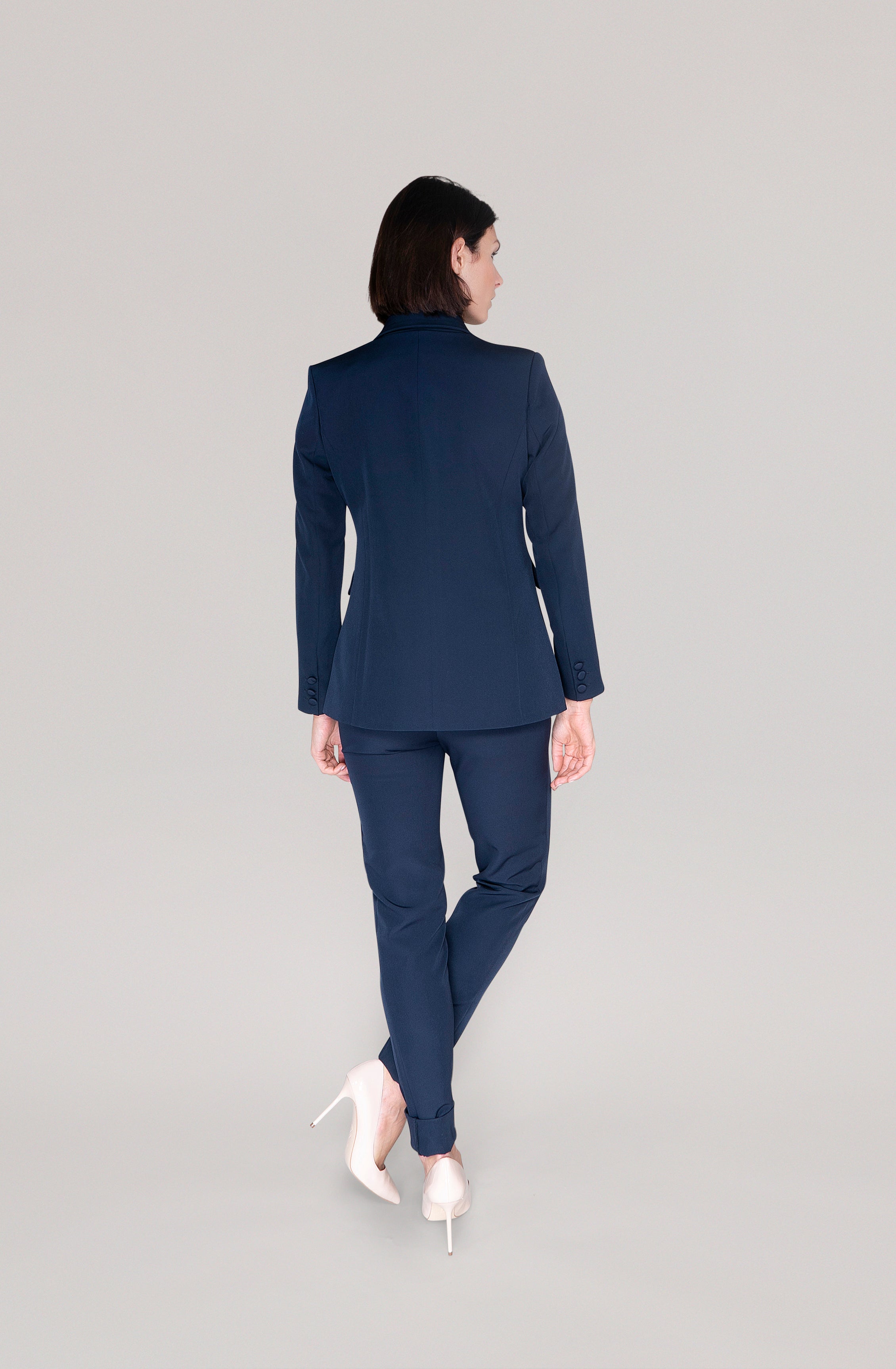 THE TROUSER - navy blue