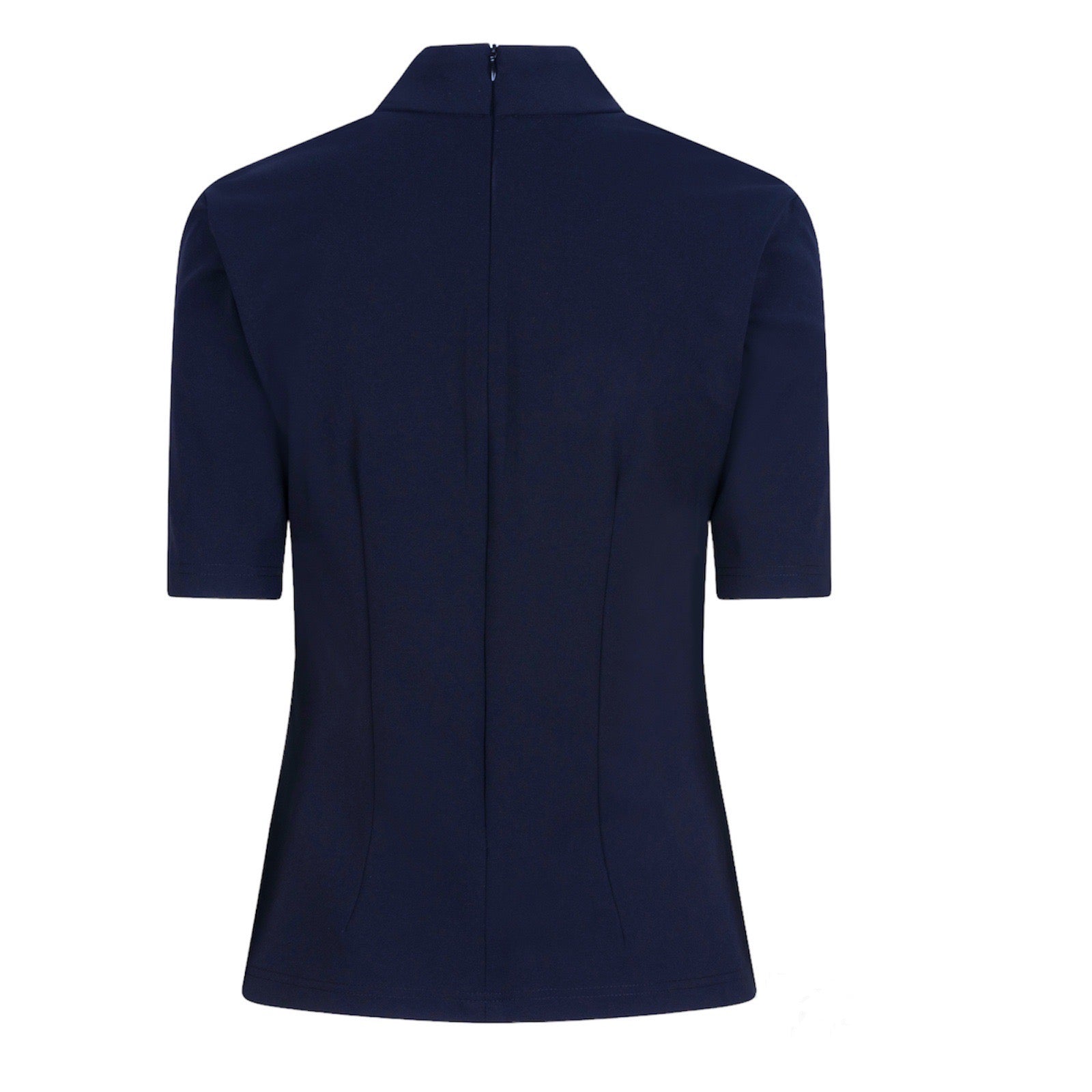 DONNA SHORT SLEEVE TRAVEL TOP - navy blue