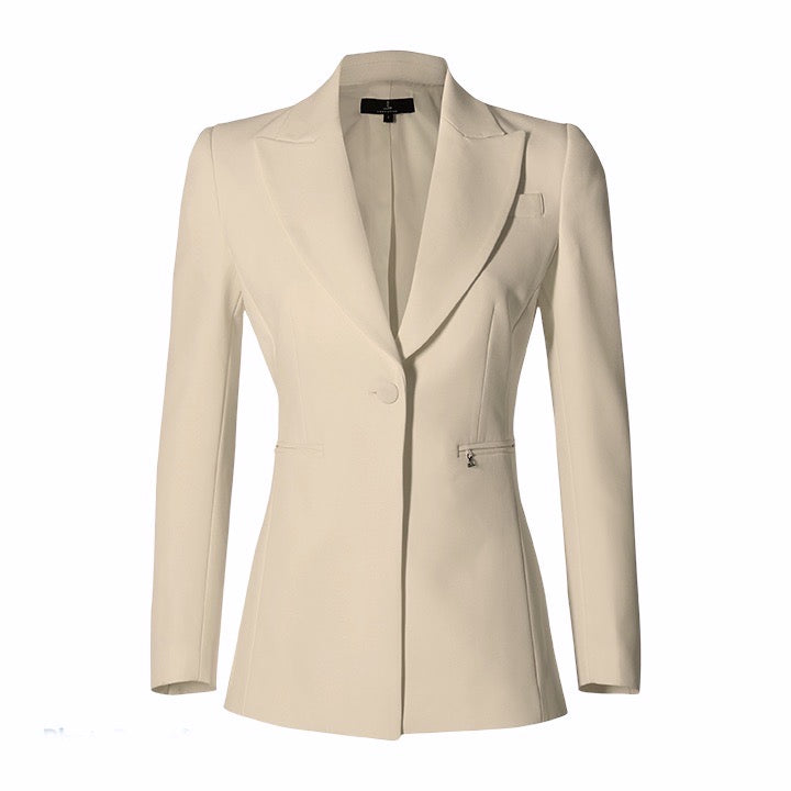 - BLAZER LONG MODEL - sand