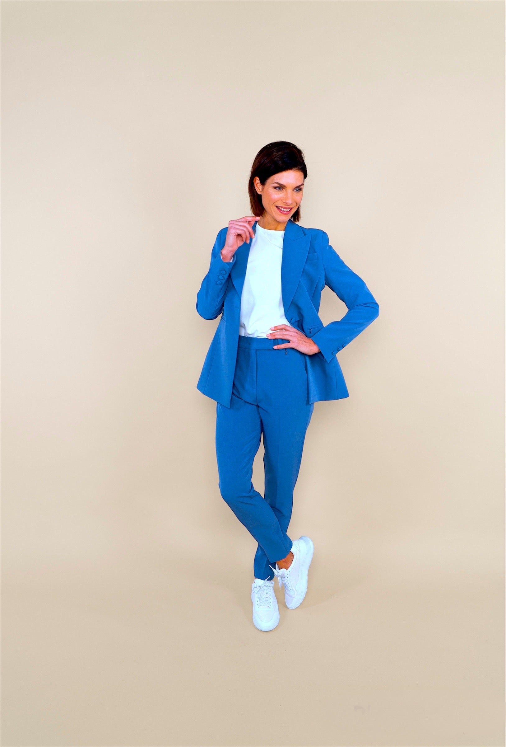 BLAZER LONG MODEL - cobalt blue