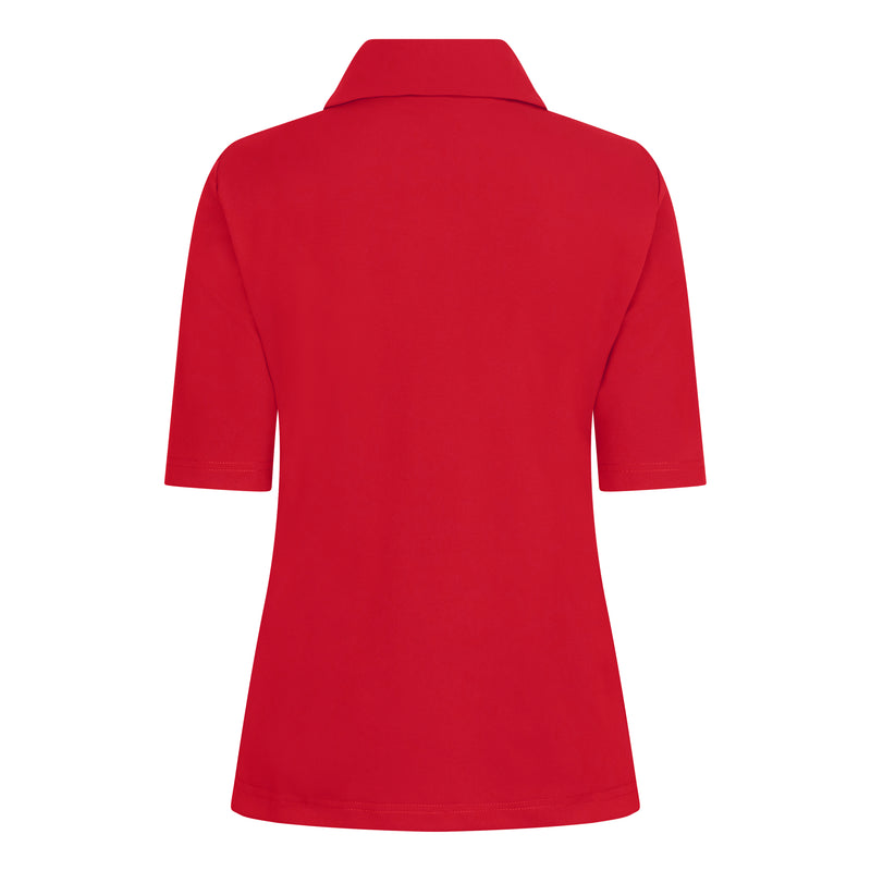 CHIC POLO SHIRT - red