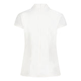 DONNA CAP SLEEVE TRAVEL TOP - off white