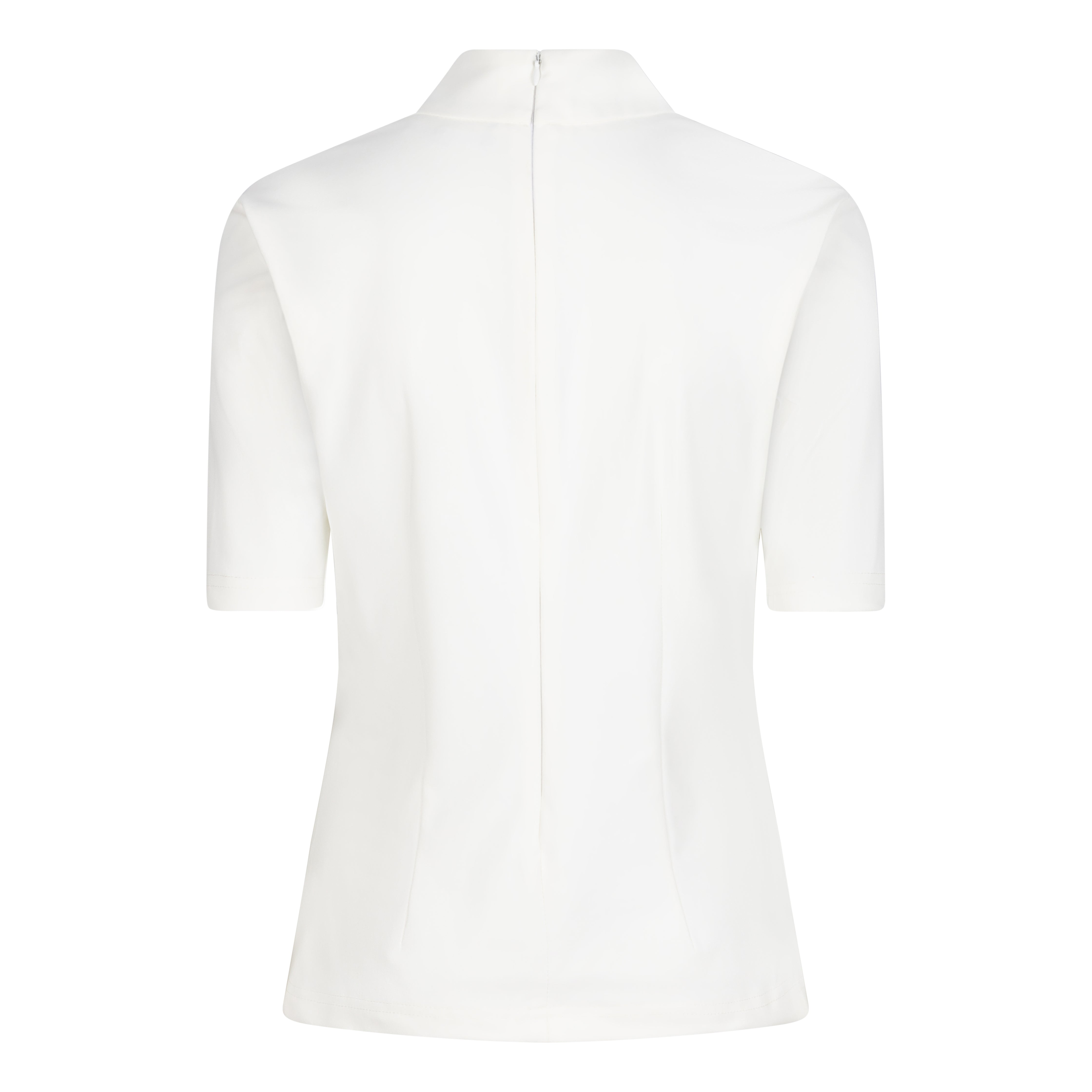 DONNA SHORT SLEEVE TRAVEL TOP - off-white
