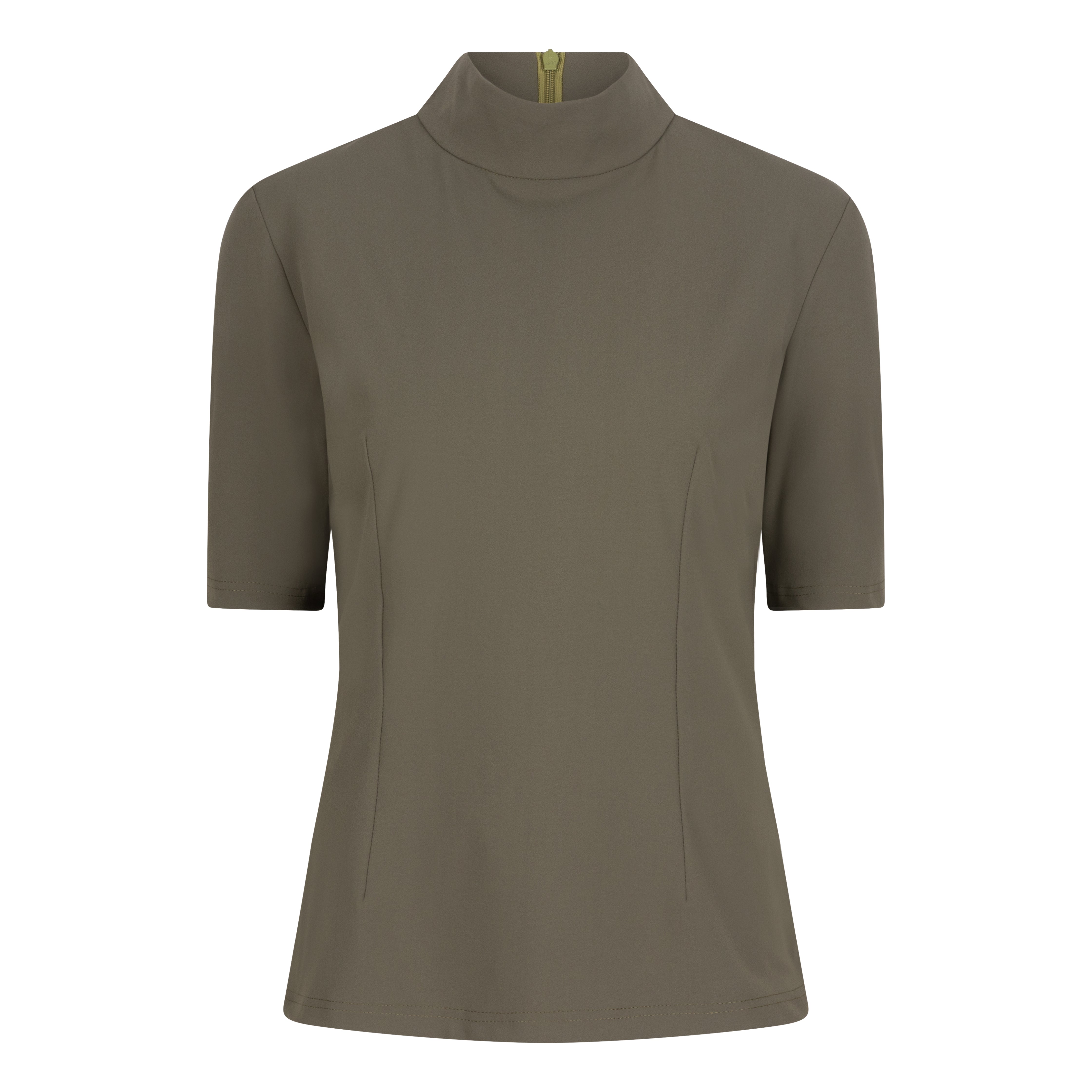 DONNA SHORT SLEEVE TRAVEL TOP - green