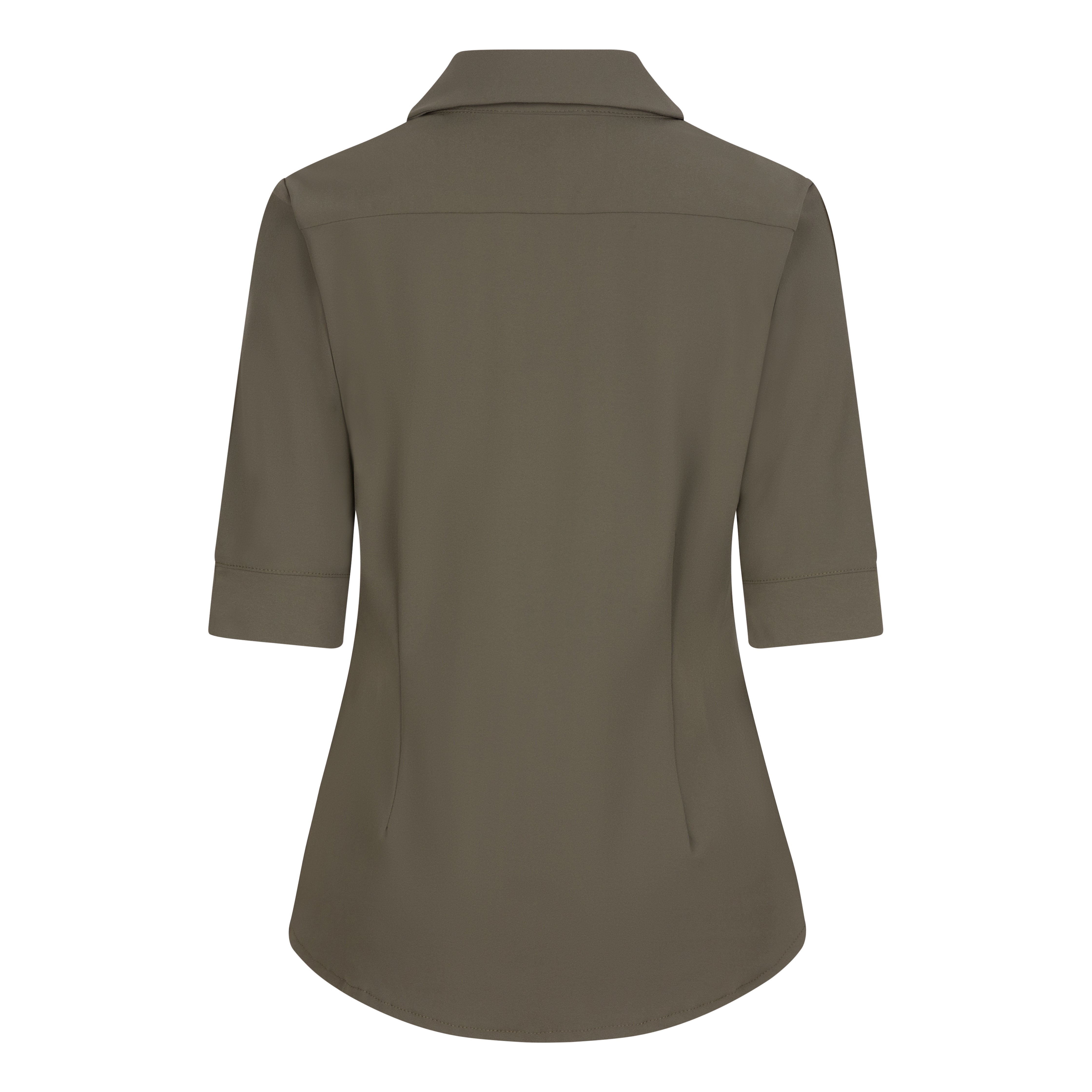 IVANKA SHORT SLEEVE TRAVEL BLOUSE - green