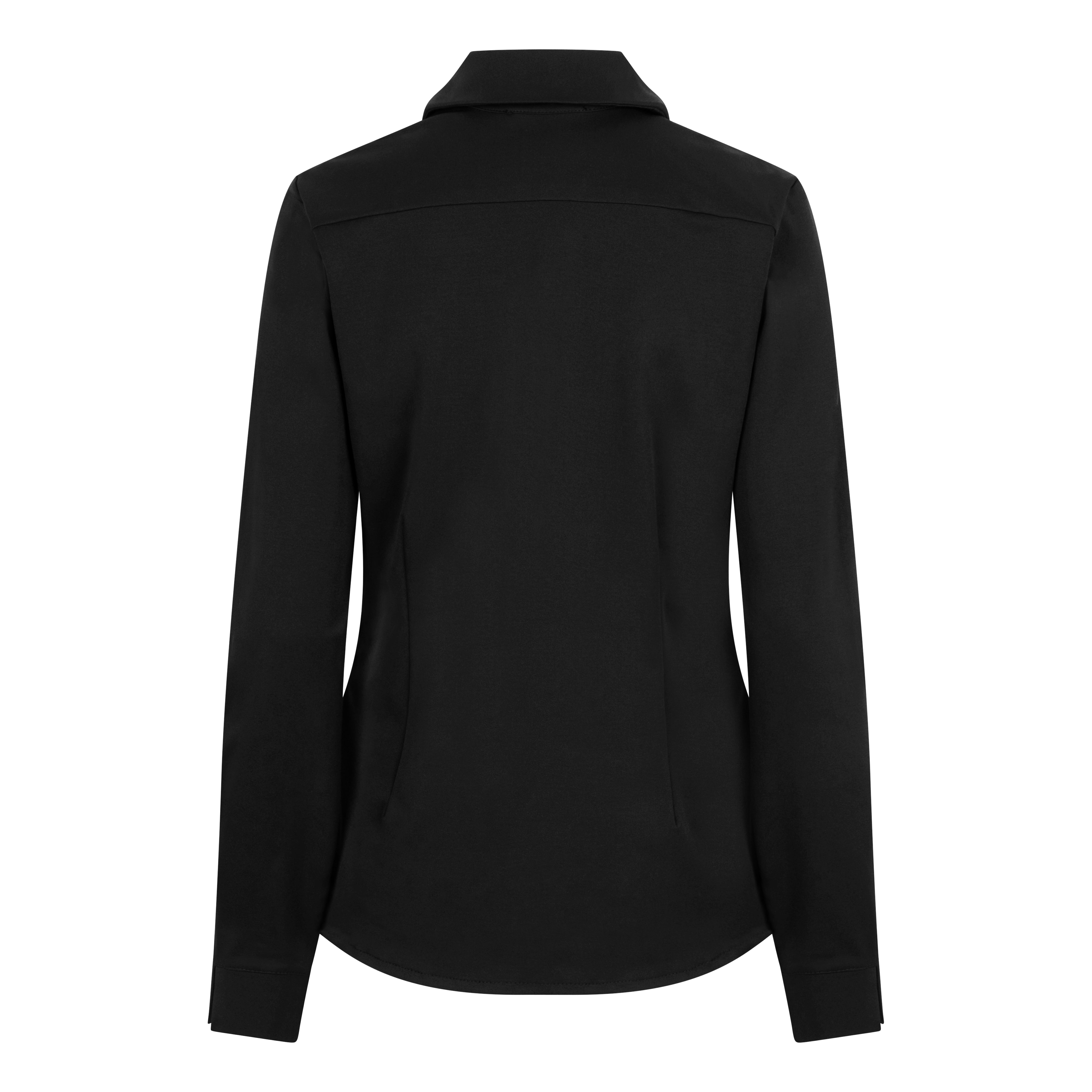 IVANKA Long Sleeve Travel Blouse - Black