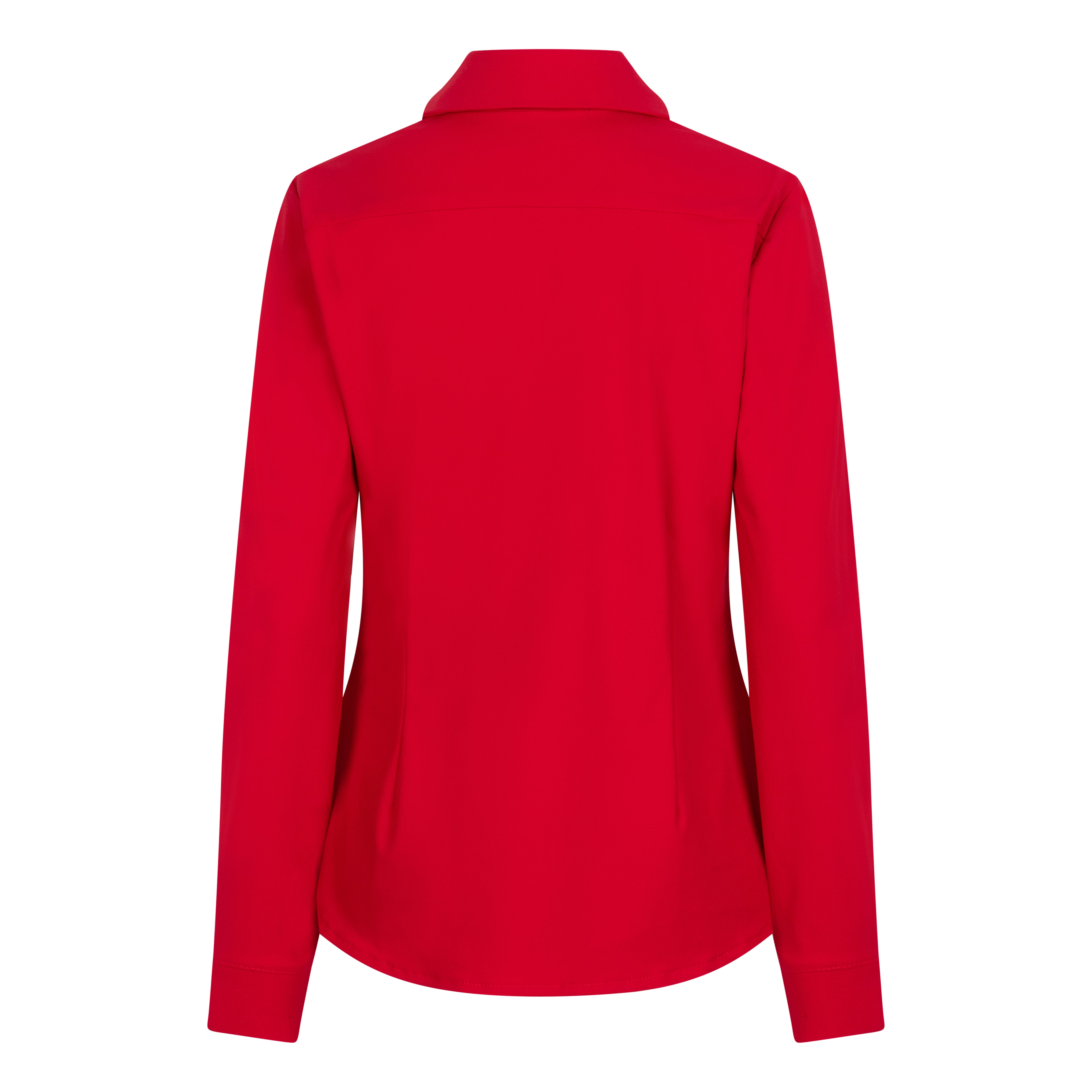 IVANKA Long Sleeve Travel Blouse - Red