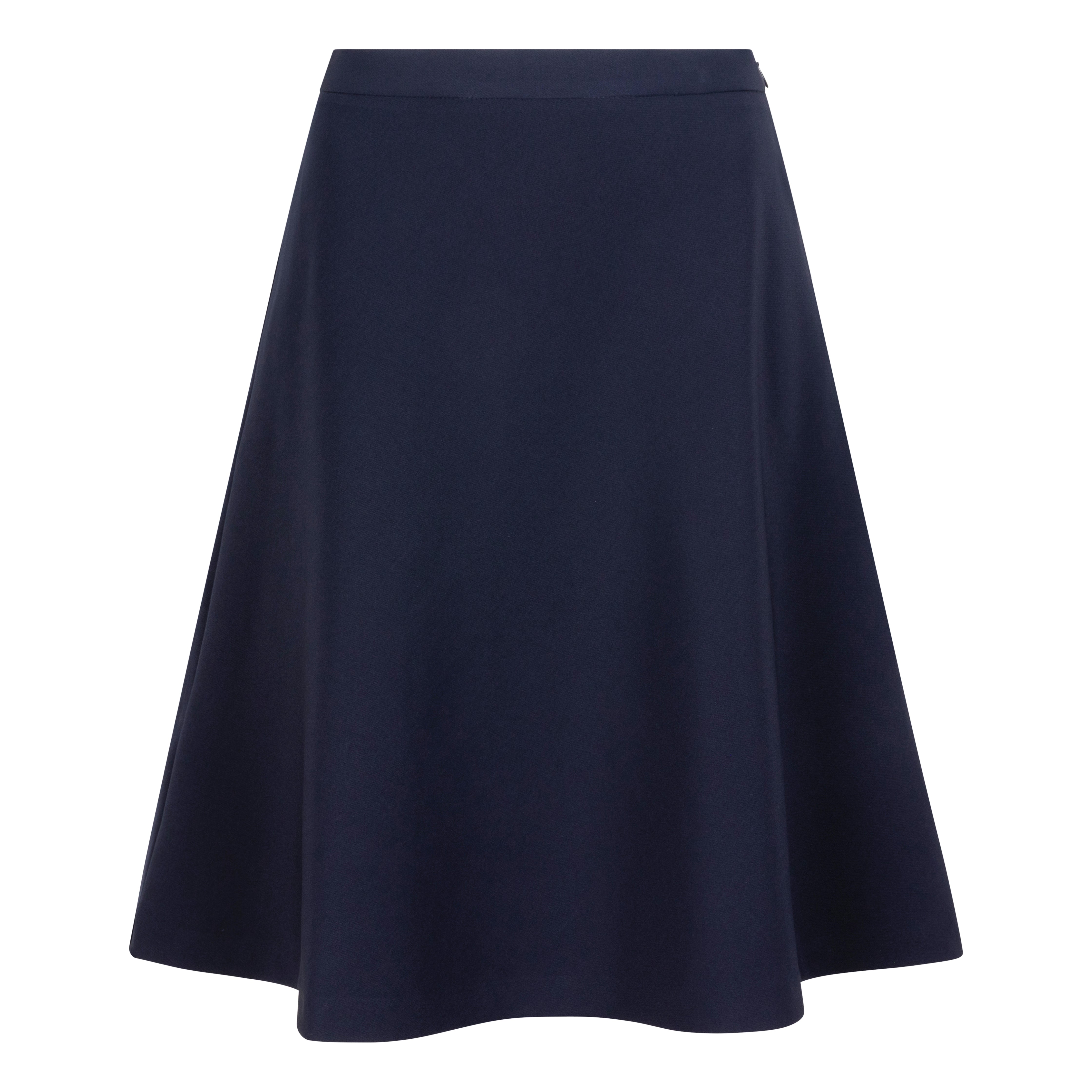 FLARE SKIRT - navy blue