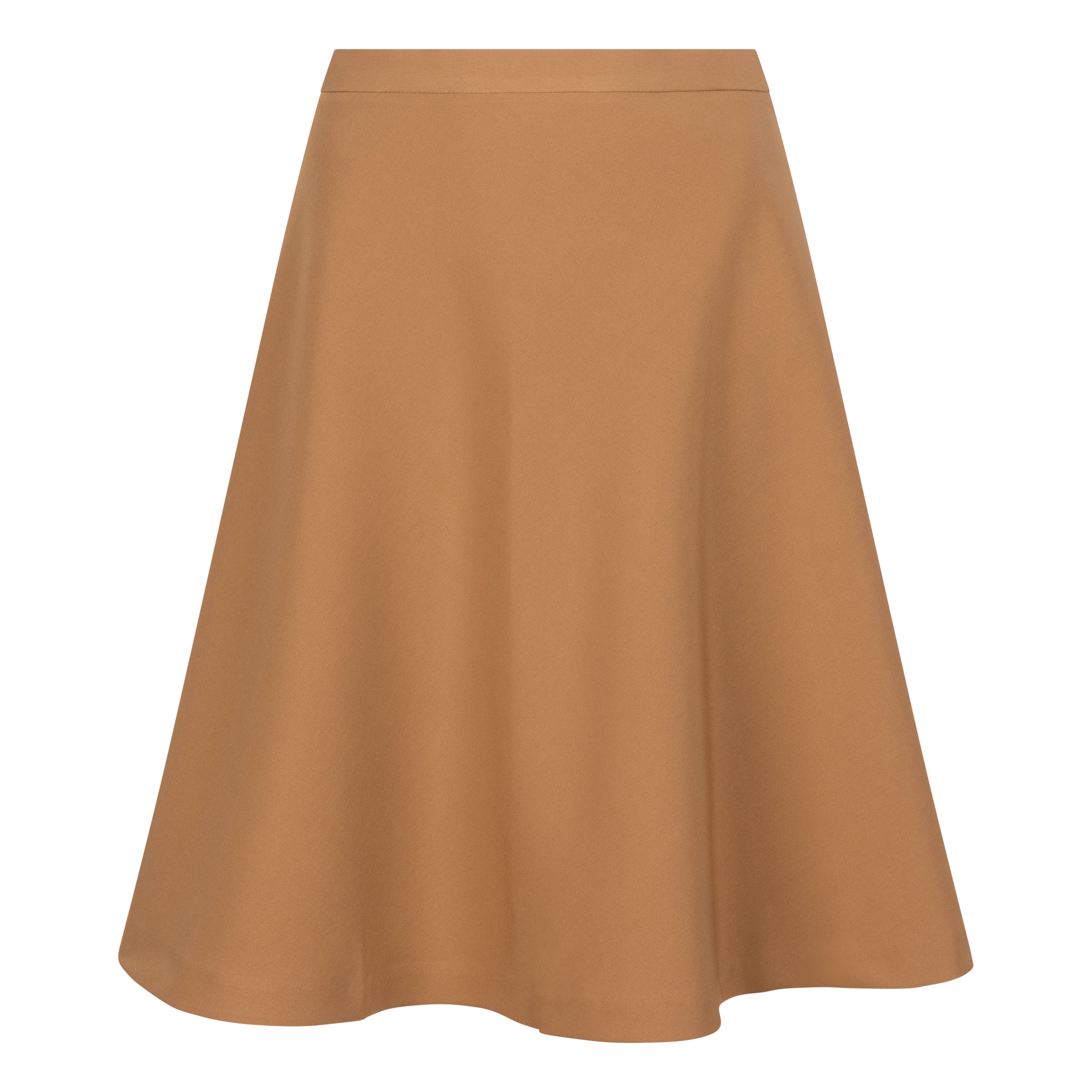 FLARE SKIRT - camel
