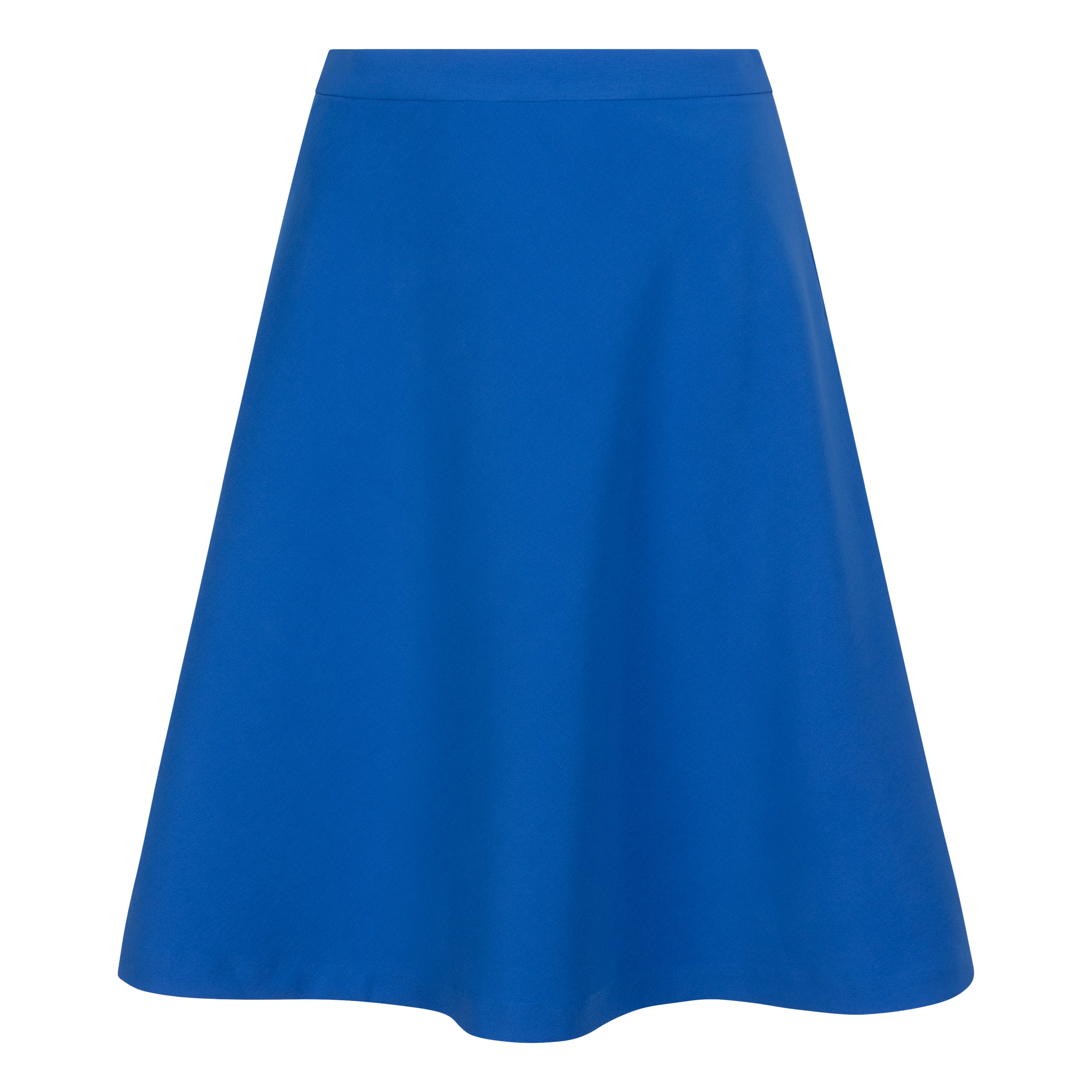 FLARE SKIRT - cobalt blue