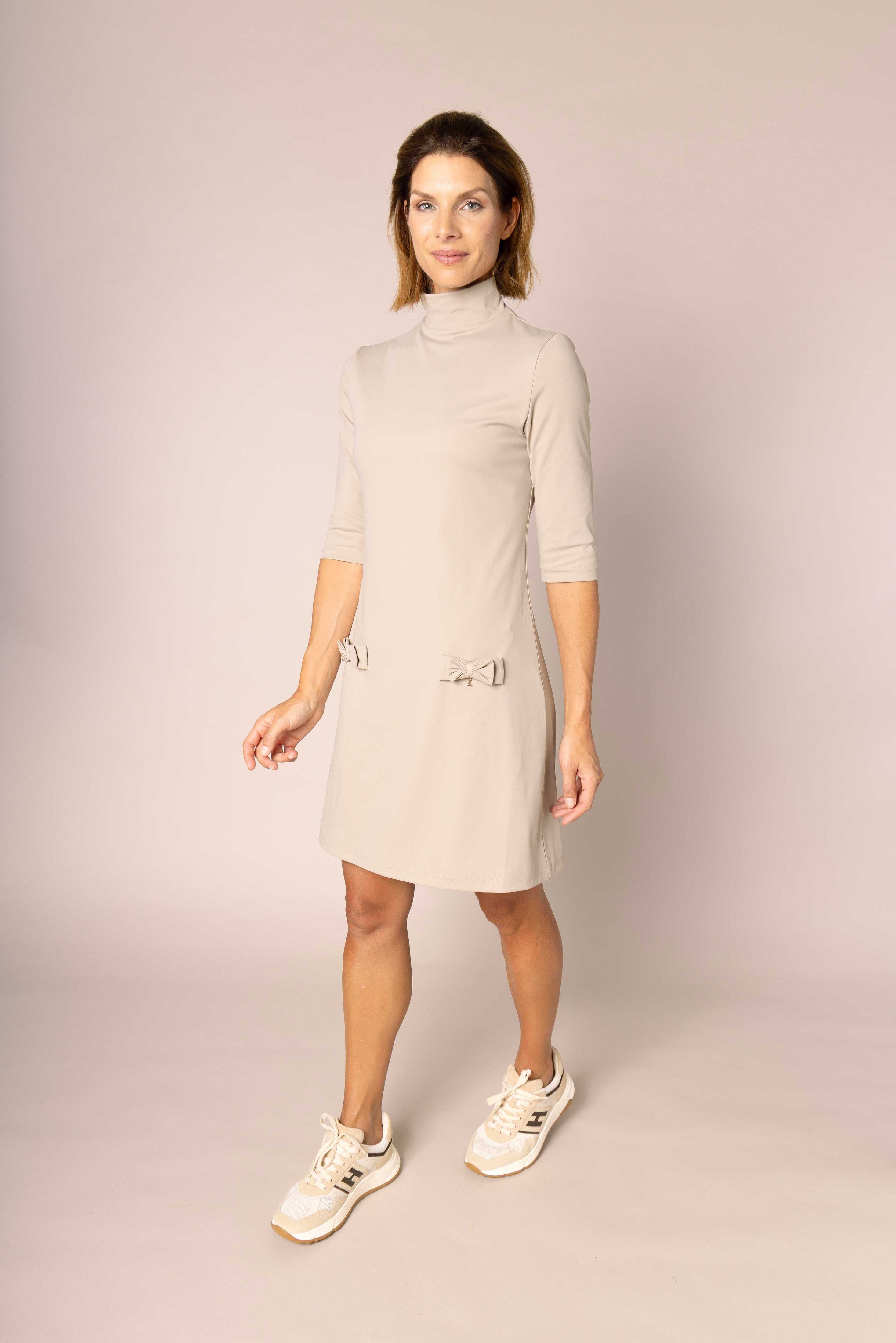 SOLENE DRESS - taupe