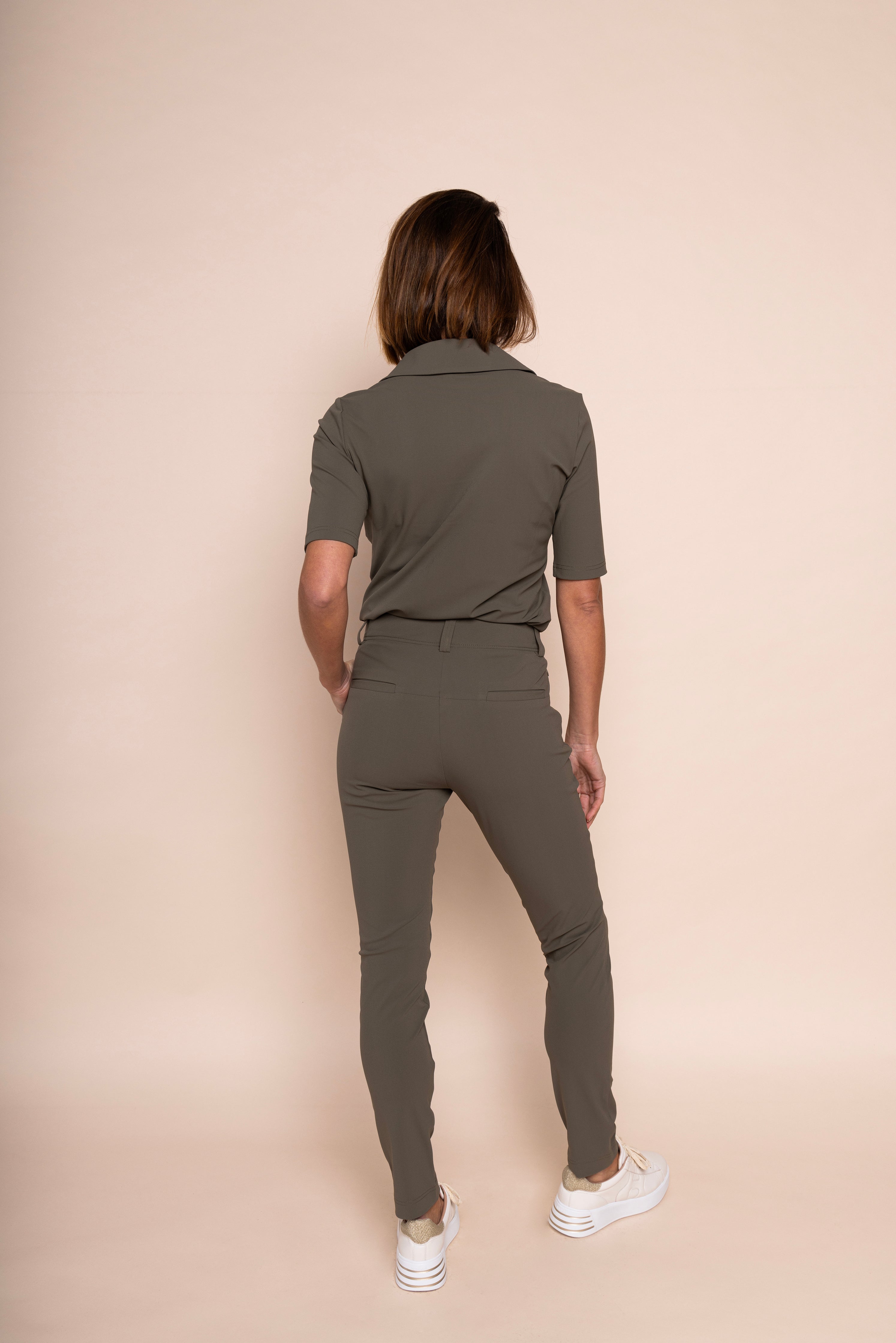 LEONA TRAVEL TROUSER - green
