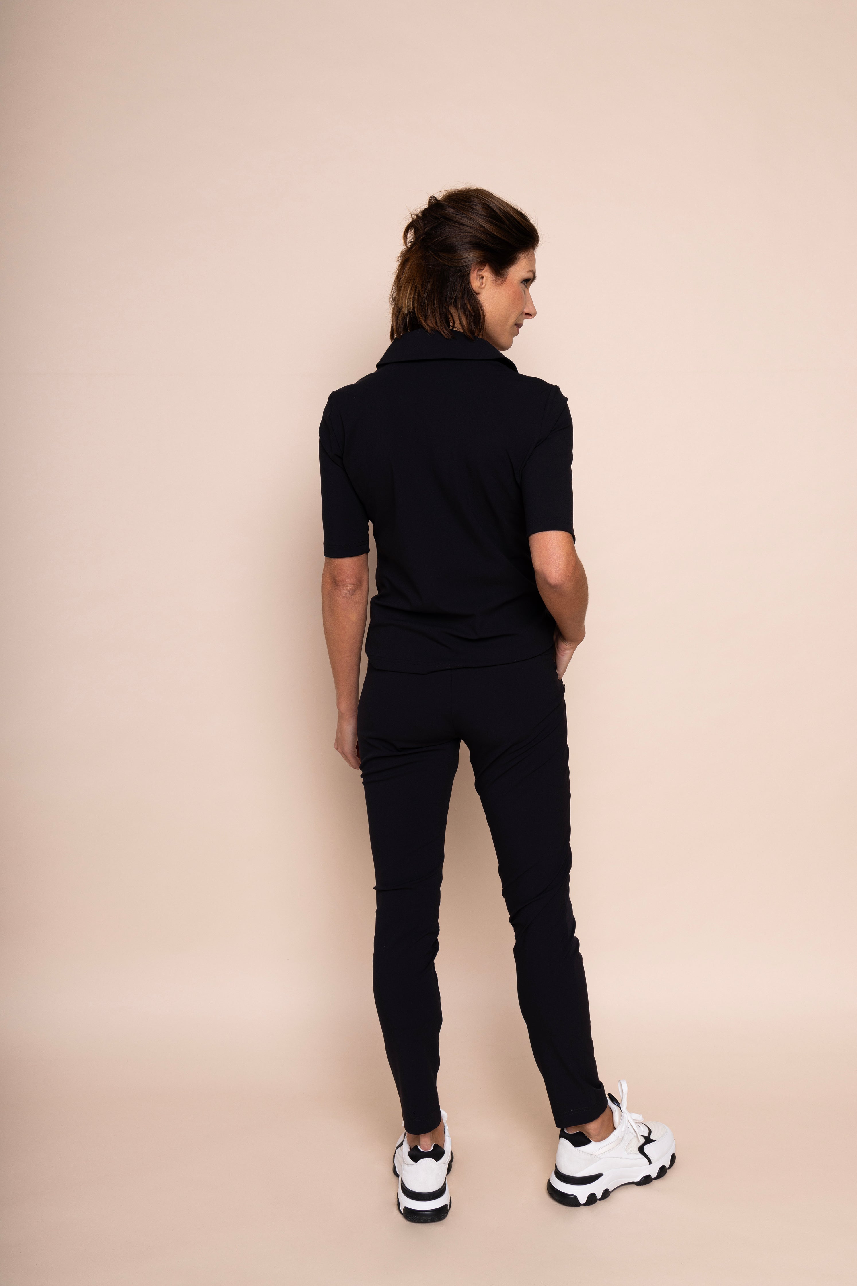 CHIC POLO SHIRT - black