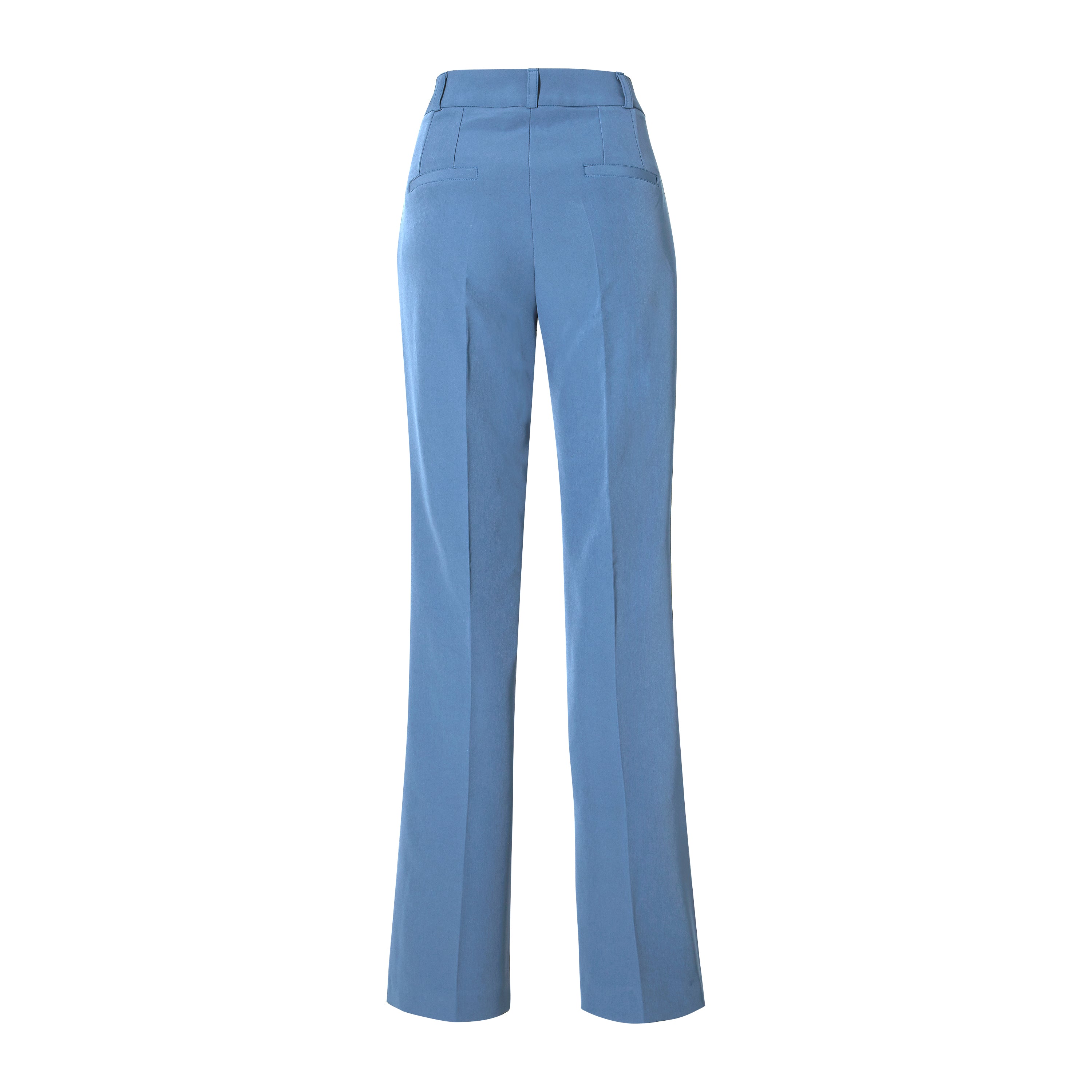 - FLAIR TROUSER - ocean blue
