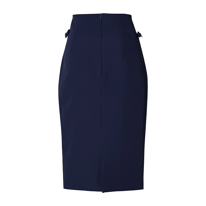 - PENCIL SKIRT - navy blue