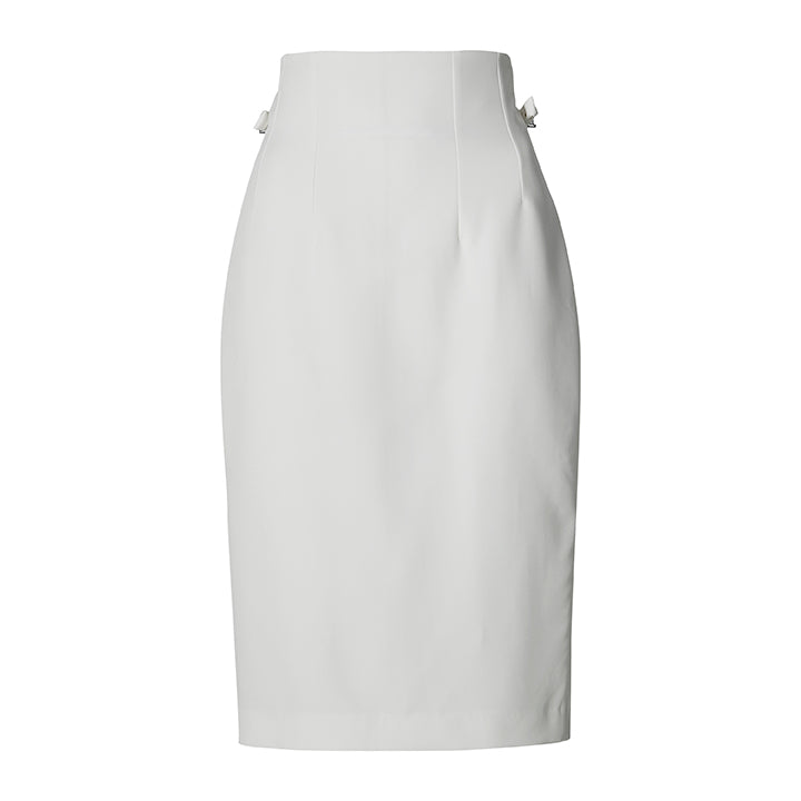 - PENCIL SKIRT - off white