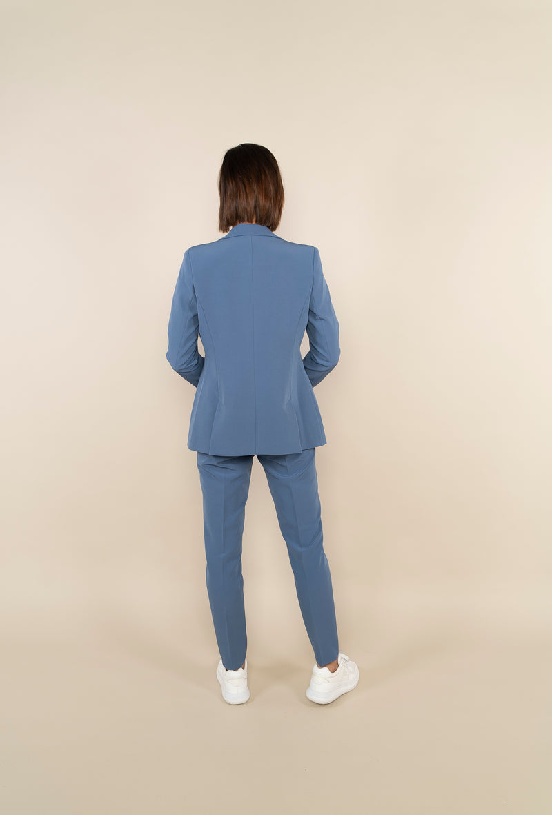 BLAZER LONG MODEL - ocean blue